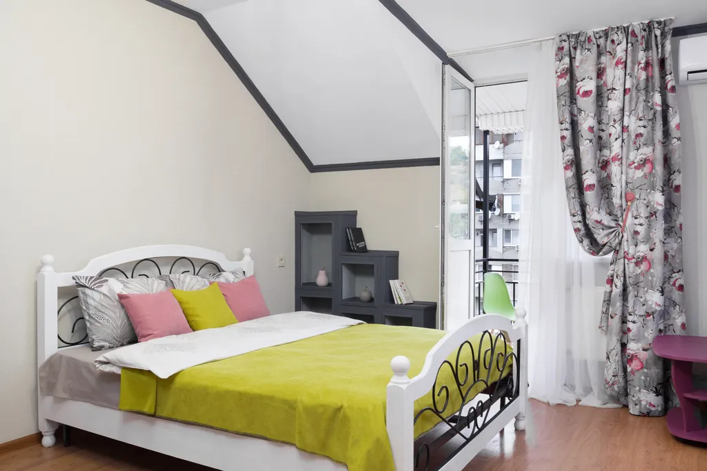 Квартира с балконом с видом на горы