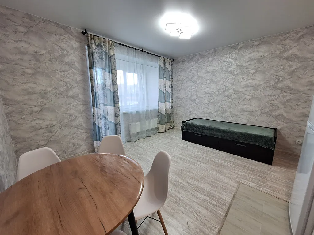 Квартира-студия с новым ремонтом