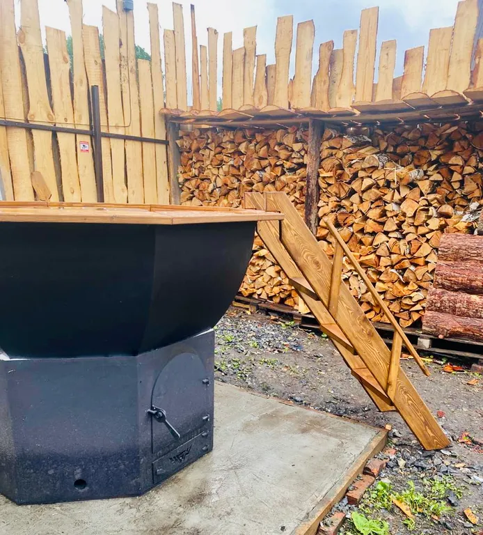 Мини-дом с банным чаном Гранат