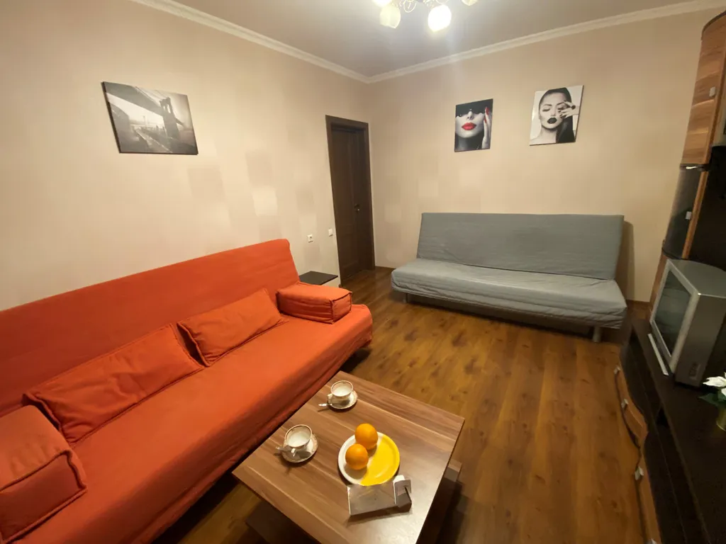 Красивая квартира с большим TV и Алисой