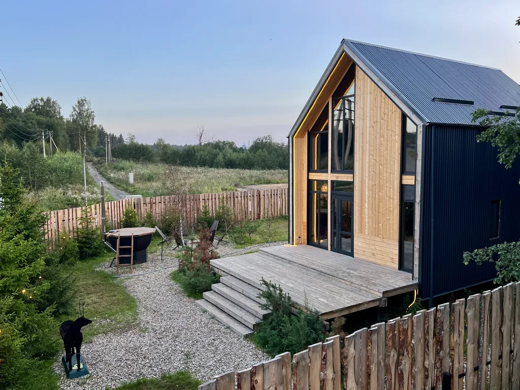 Дом с уникальным дизайном