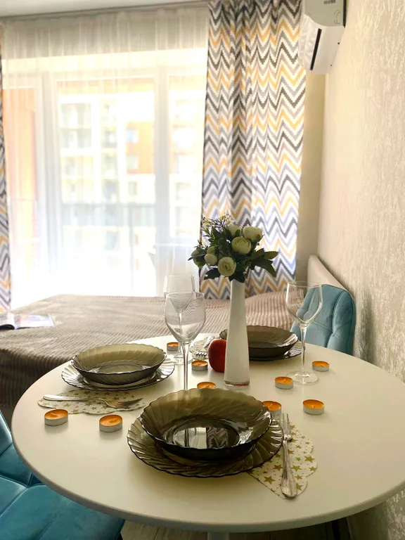 Апартамент с видом на море и в трёх минутах от пляжа