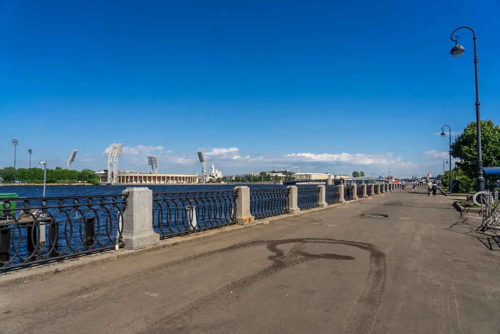 Квартира Квартира Видовая двухуровневая студия с выходом на набережную — Санкт-Петербург