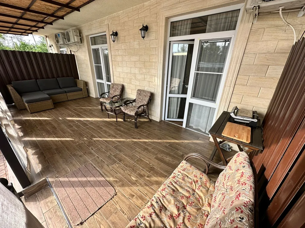 Уютная квартира с террасой на первом этаже