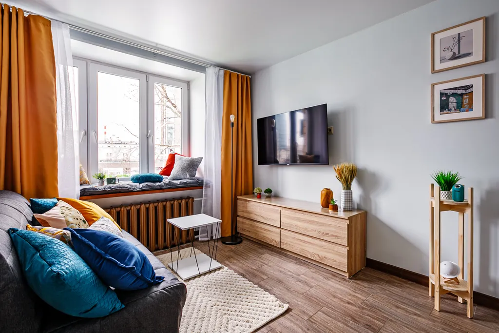 Квартира Квартира Butyrsky cozy apartment with terrace, parking and king-size bed — Москва