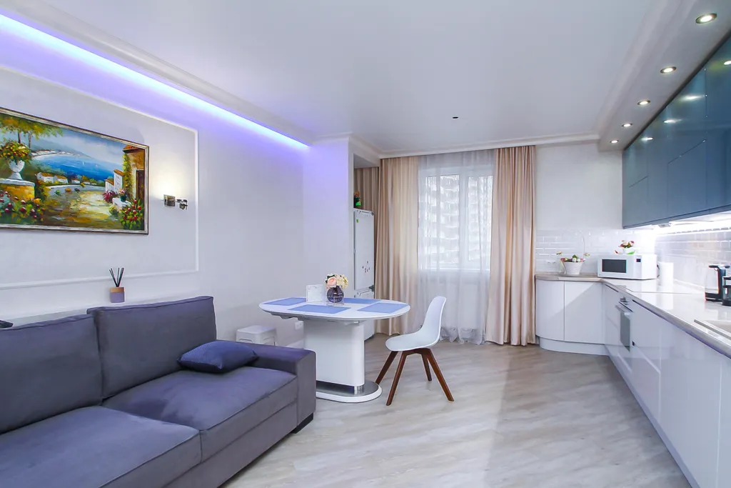 Квартира с современным ремонтом и удобной мебелью