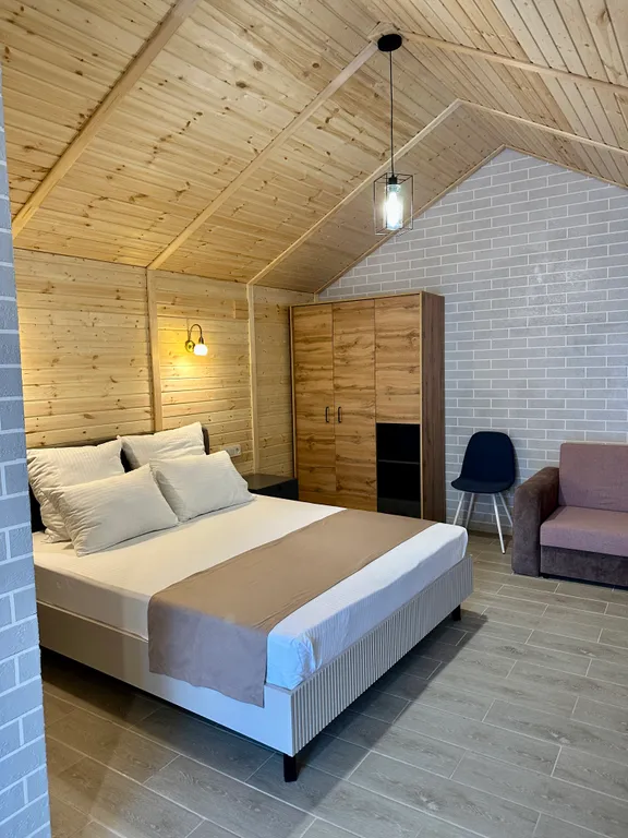 Коттедж 30 кв/м с кухонным модулем