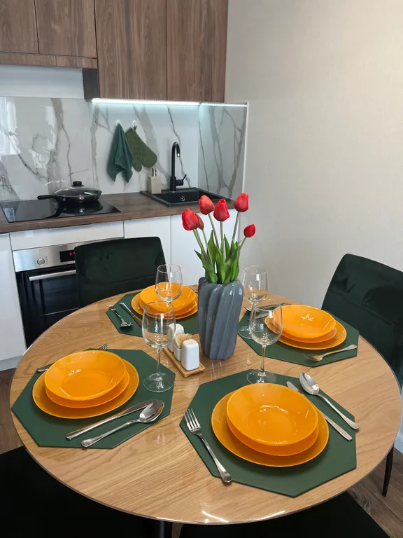 Современные апартаменты с террасой