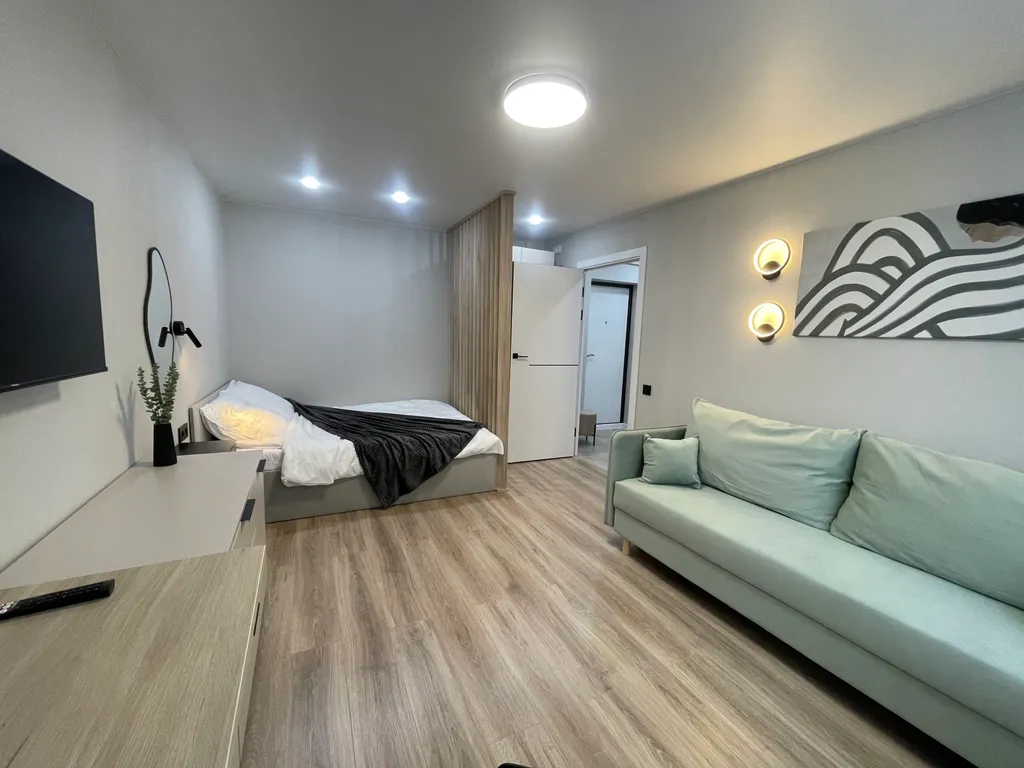 Уютная квартира с прекрасным ремонтом с хорошей локацией