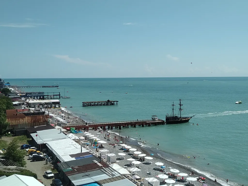 Квартира Апартаменты у самого моря в лучшем жилом комплексе — Лазаревское