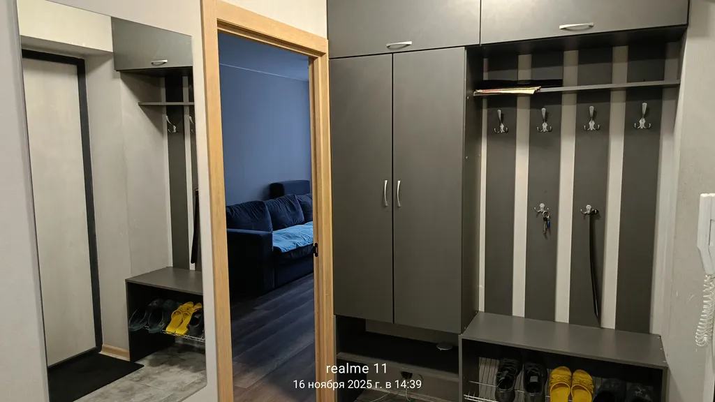 Уютная квартира в спальном районе города, с отличным видом из окна