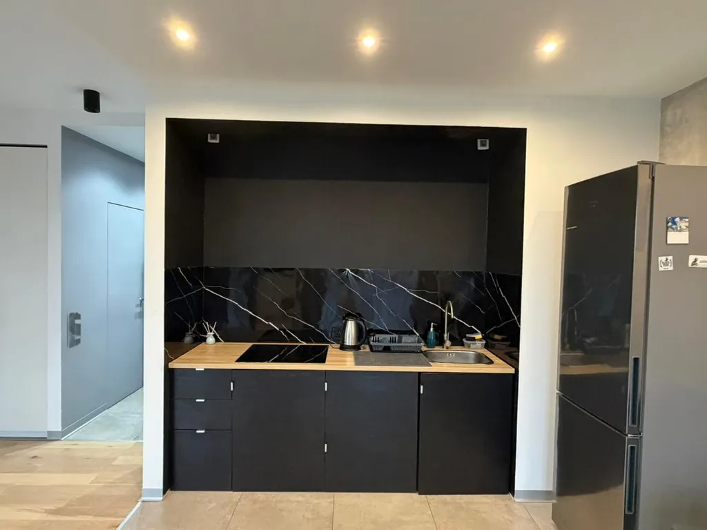 Уютная студия в скандинавском стиле