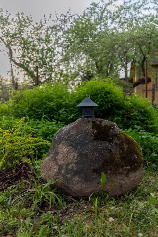 Три Галки Дом в саду