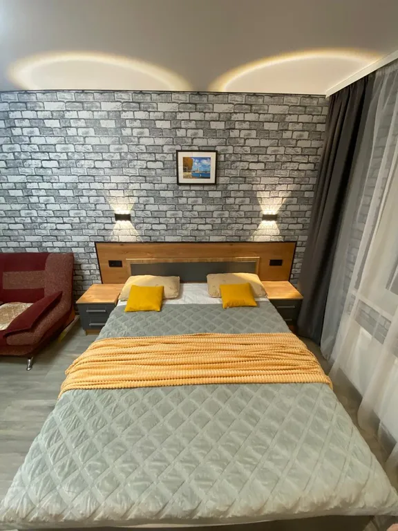 Квартира с отличным ремонтом и красивым видом из окна