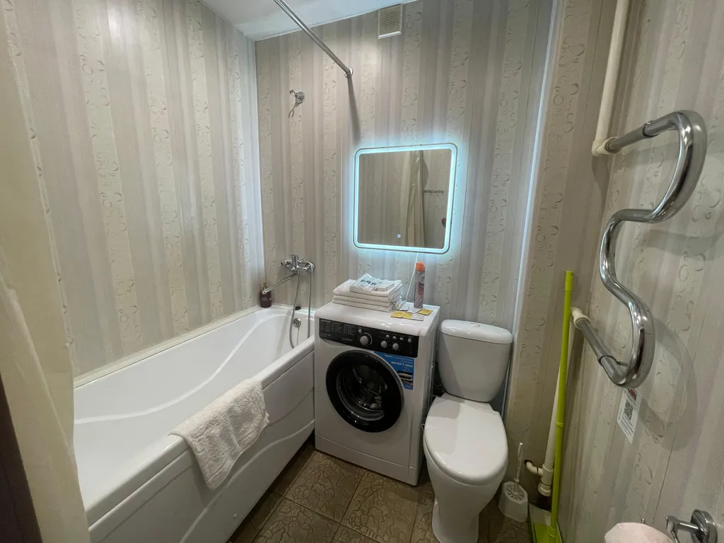 Квартира-студия в пастельных тонах на ЗАГСе