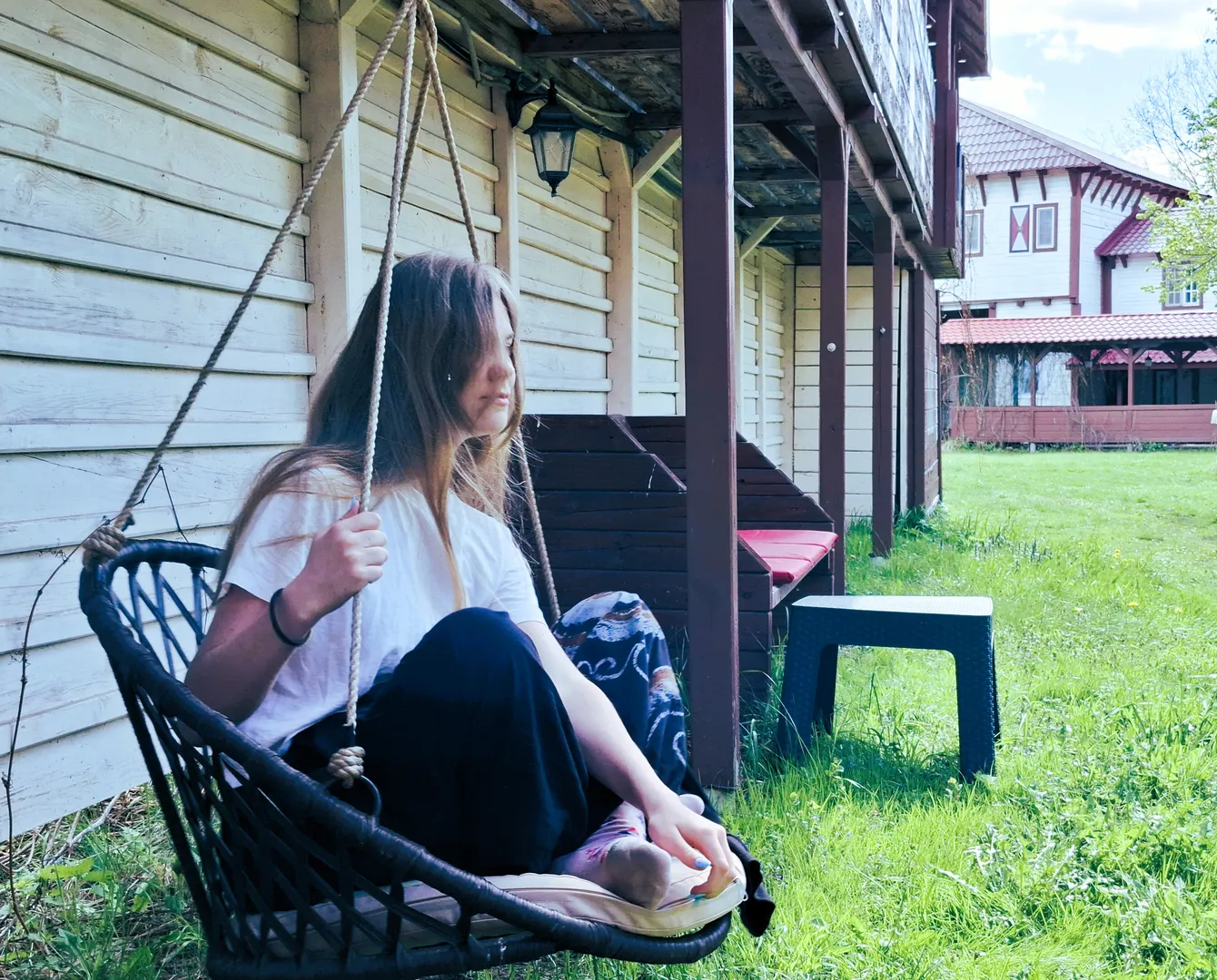 Подвесные качели