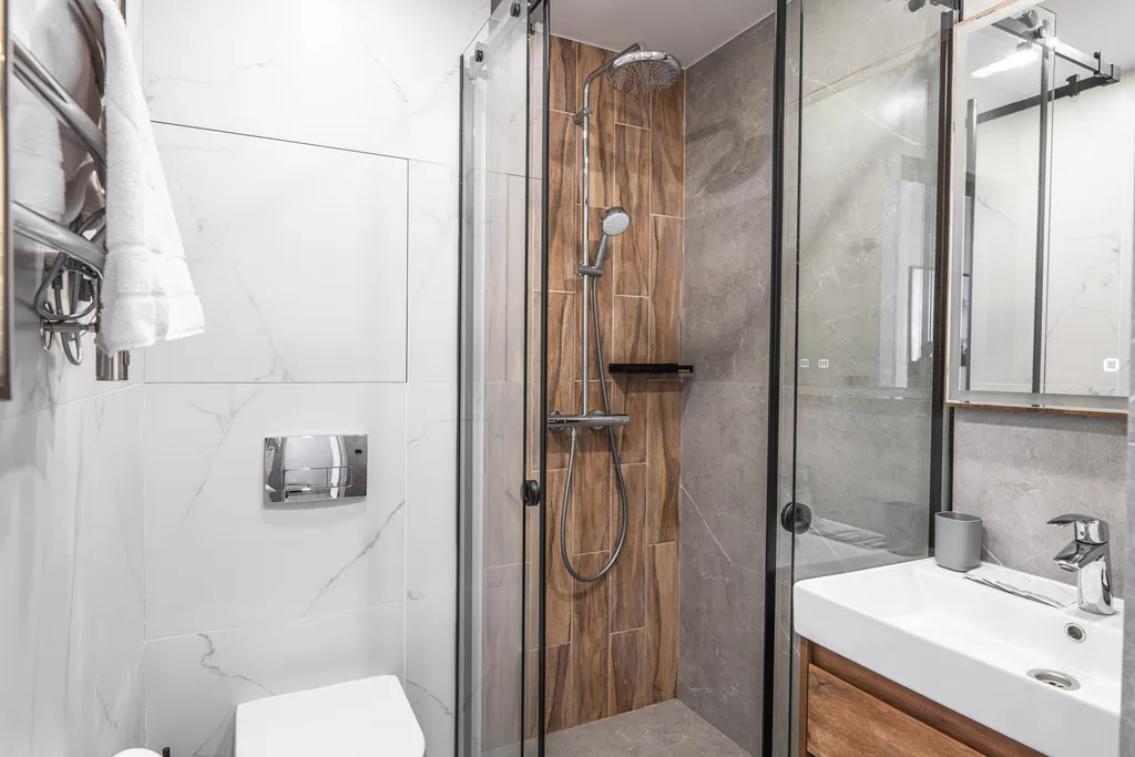 Апартаменты с отдельной спальней  с видом на горы