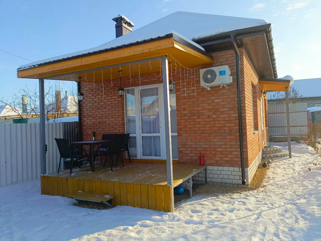 Уютный домик с баней у реки