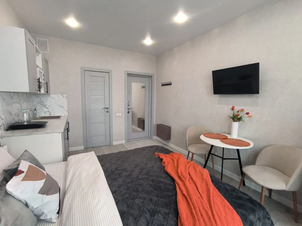 Квартира Уютная светлая студия для двоих — Новосибирск