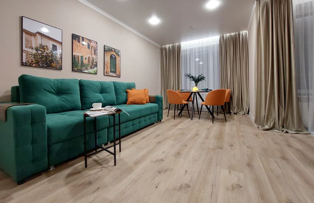 Квартира в современном экостиле с кондиционером