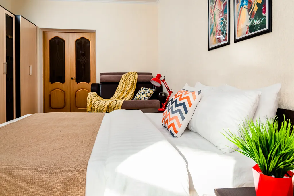 Квартира Квартира Уютная евродвушка в центре — Анапа