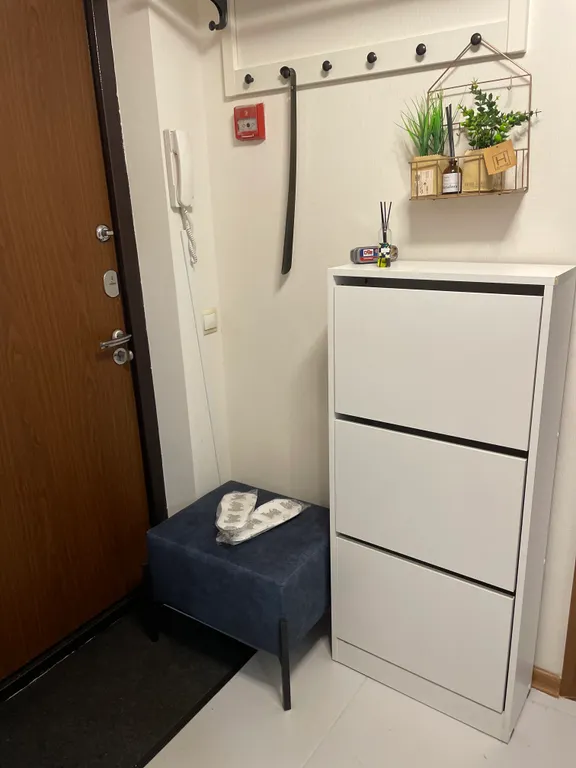 Комфортабельная квартира с двуспальной кроватью в Люберцах