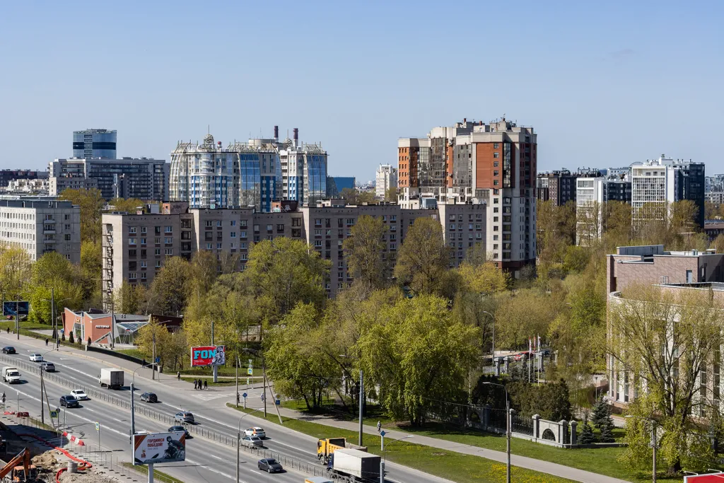 Квартира Квартира Небо над Ладожской с Точно Ключи — Санкт-Петербург
