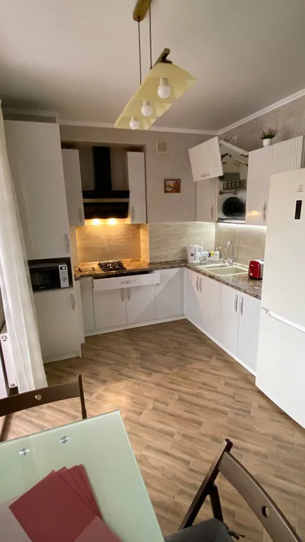 Апартаменты у озера тихое, с видом на лес