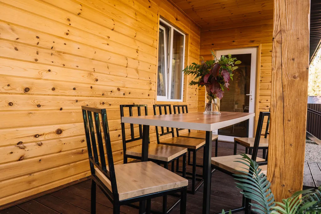 Дом с баней на берегу залива реки Чусовая База Отдыха