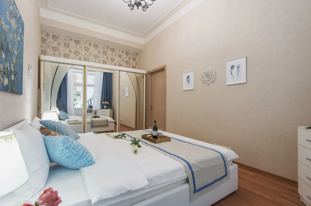 Квартира Квартира Стильная Четверка в Доме на Набережной — Москва