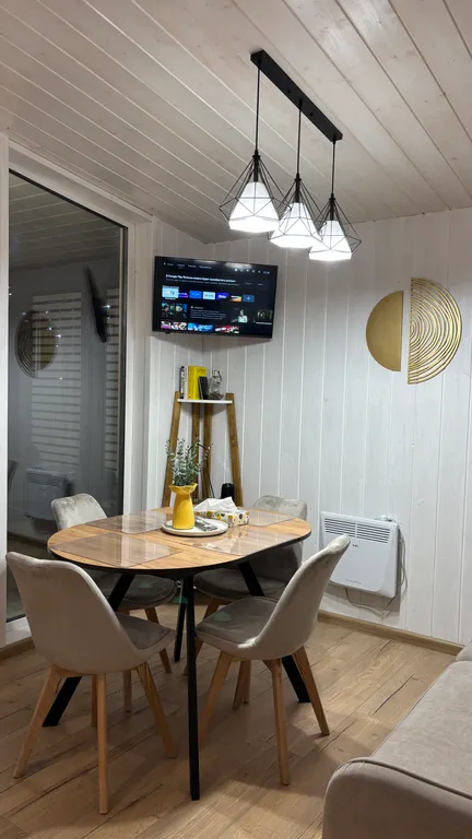 Дом у озера с бесплатной сауной