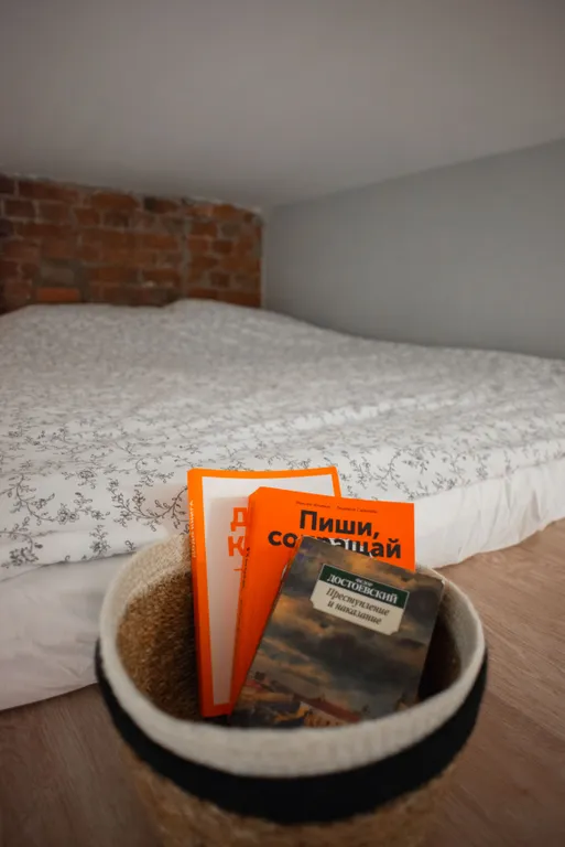 Квартира Квартира Просторная студия в 5 минутах от метро Чкаловская — Санкт-Петербург