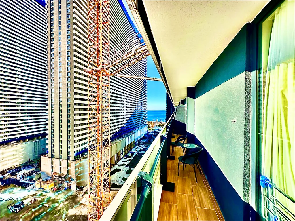 Orbi city D2 вид на  горы и море