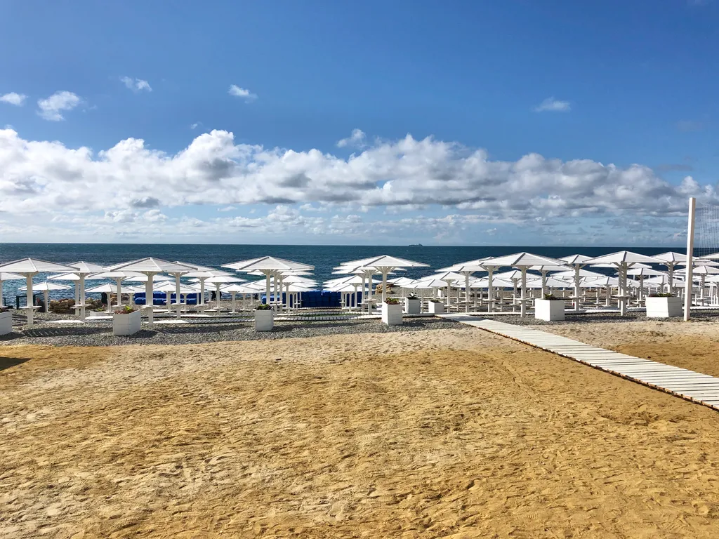 Квартира Квартира Студия с видом на морской закат и бассейн — Севастополь