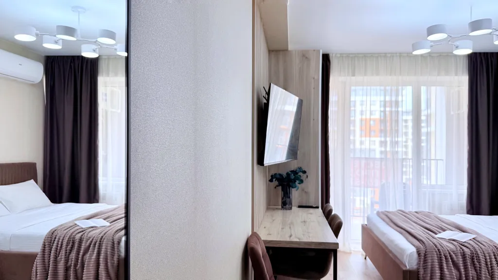 Новая уютная студия у моря