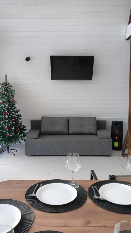 Новый дом a-frame с баней на дровах