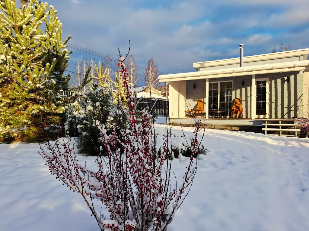 Уютный норвежский дом