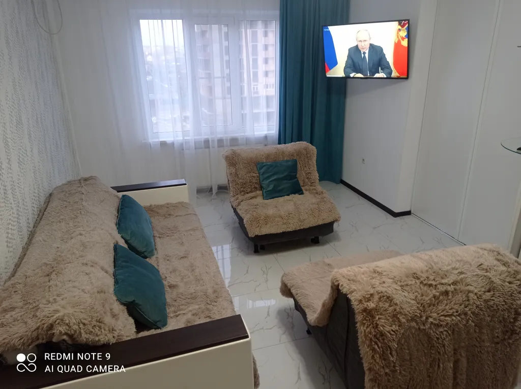 Квартира Уютная квартира с видом на реку и спальними местами от Асконы — Краснодар