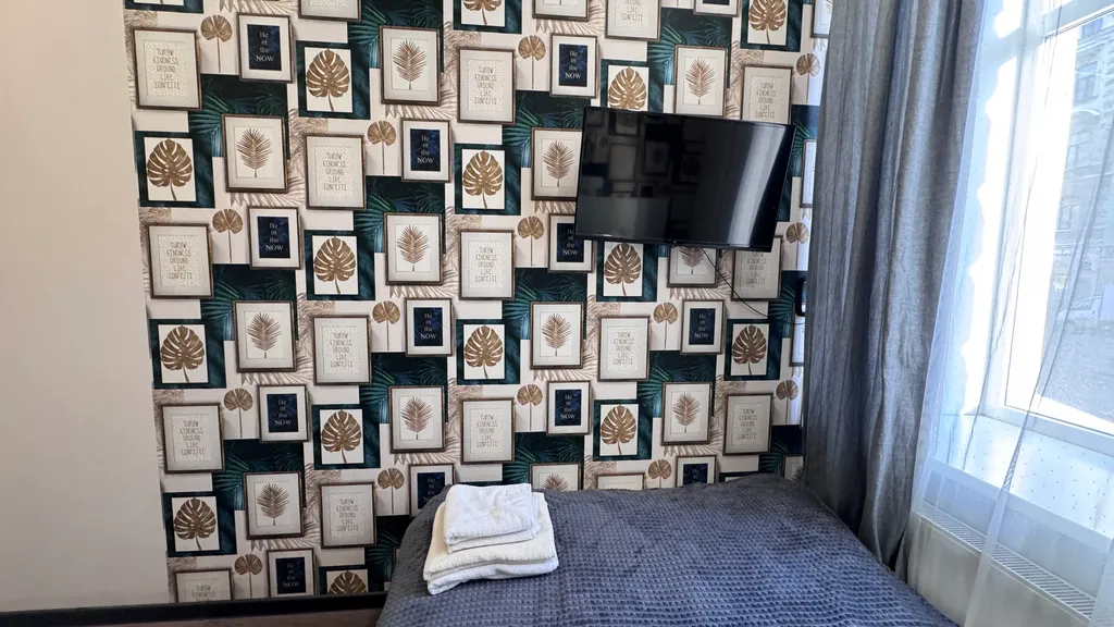 Квартира Хорошая квартира-студия рядом с метро — Санкт-Петербург