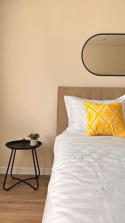 Квартира с удалённым check-in, электронным замком, в центре, с netflix + megogo