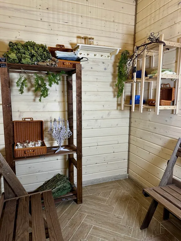 Дом с русской баней на дровах и чаном