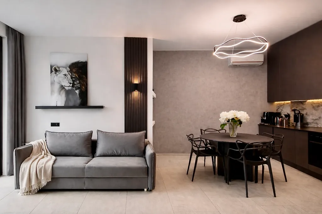 Квартира Каникулы в Кениге с балконом и видом на реку в Рыбной деревне — аренда посуточно в Калининград