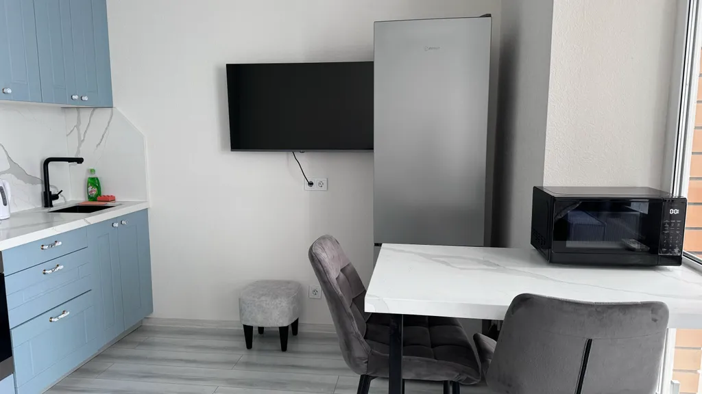 Квартира-студия в ЖК Фрегат с красивым видом на город