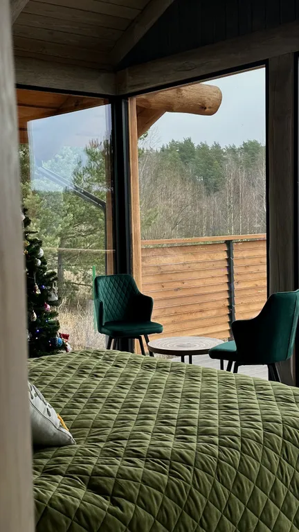 Премиум Шале с панорамным душем, стабильным интернетом. Скидки до 60 %