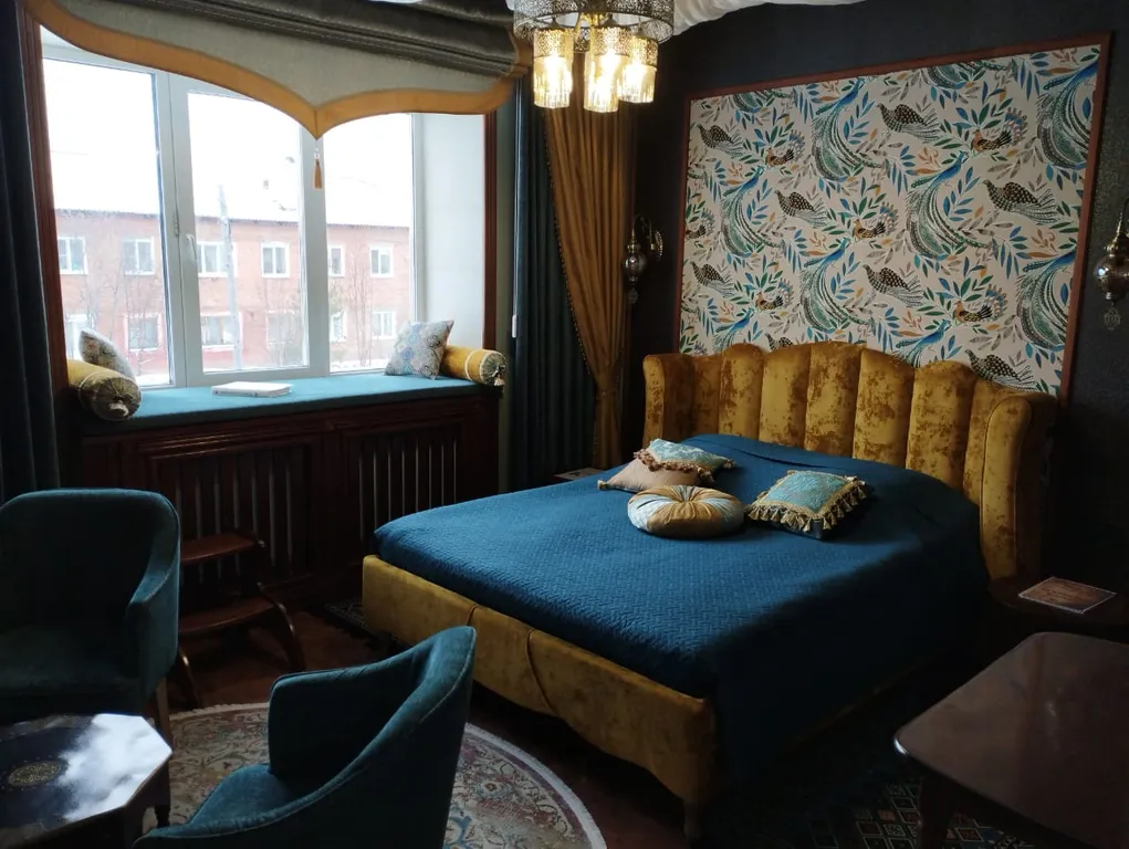 2-местный номер с 2-спальной кроватью, улучшенной комфортности