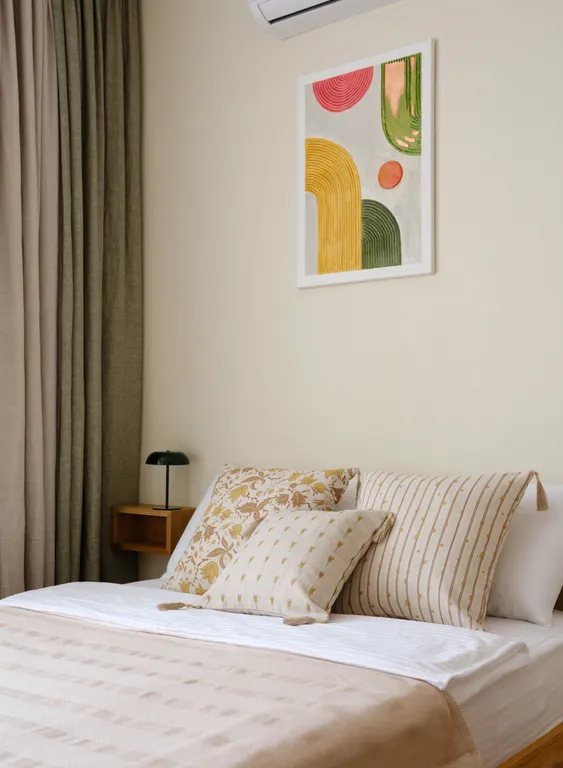 Квартира Уютные и тихие апартаменты вблизи Охта парка — Новое Девяткино