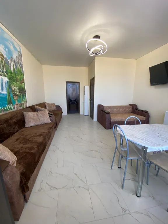 Квартира Апартаменты Люкс с кухней и балконом  с видом на море — Анапа