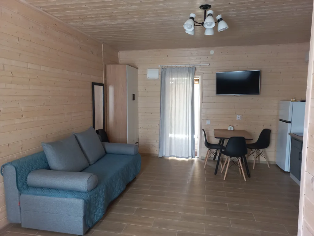 Домик с кухней для семейного отдыха