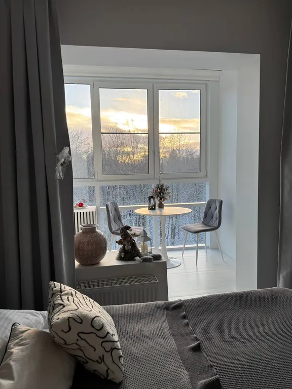 Студия с бассейном и сауной