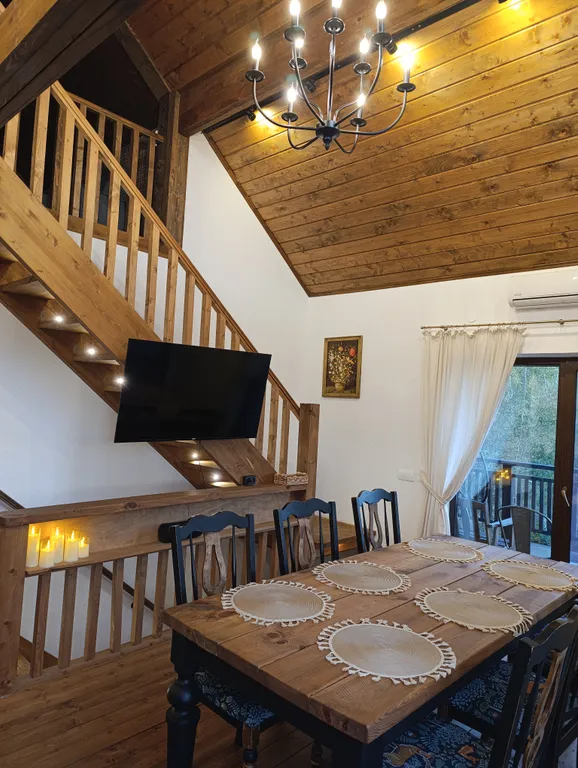 Шале с сауной на берегу реки